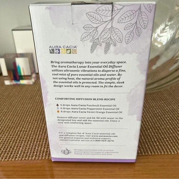 NEW Aura Cacia Essential Oil Diffuser - Picture 5 of 6